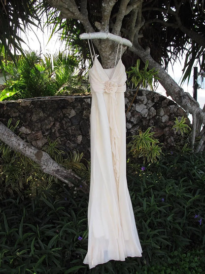 Apricot V-neck with Floral Dress Women Strapped Sleeveless Elegant Vintage Clothing Lady Streetwear Vestidos Bodycon