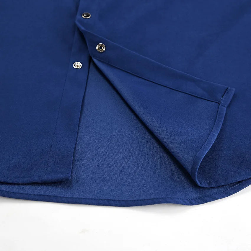 Solid Color Casual Outerwear Women Single Breasted Long Sleeve Pocket Shirt Jackets Spring Autumn Vintage Fashion Simple Jacket