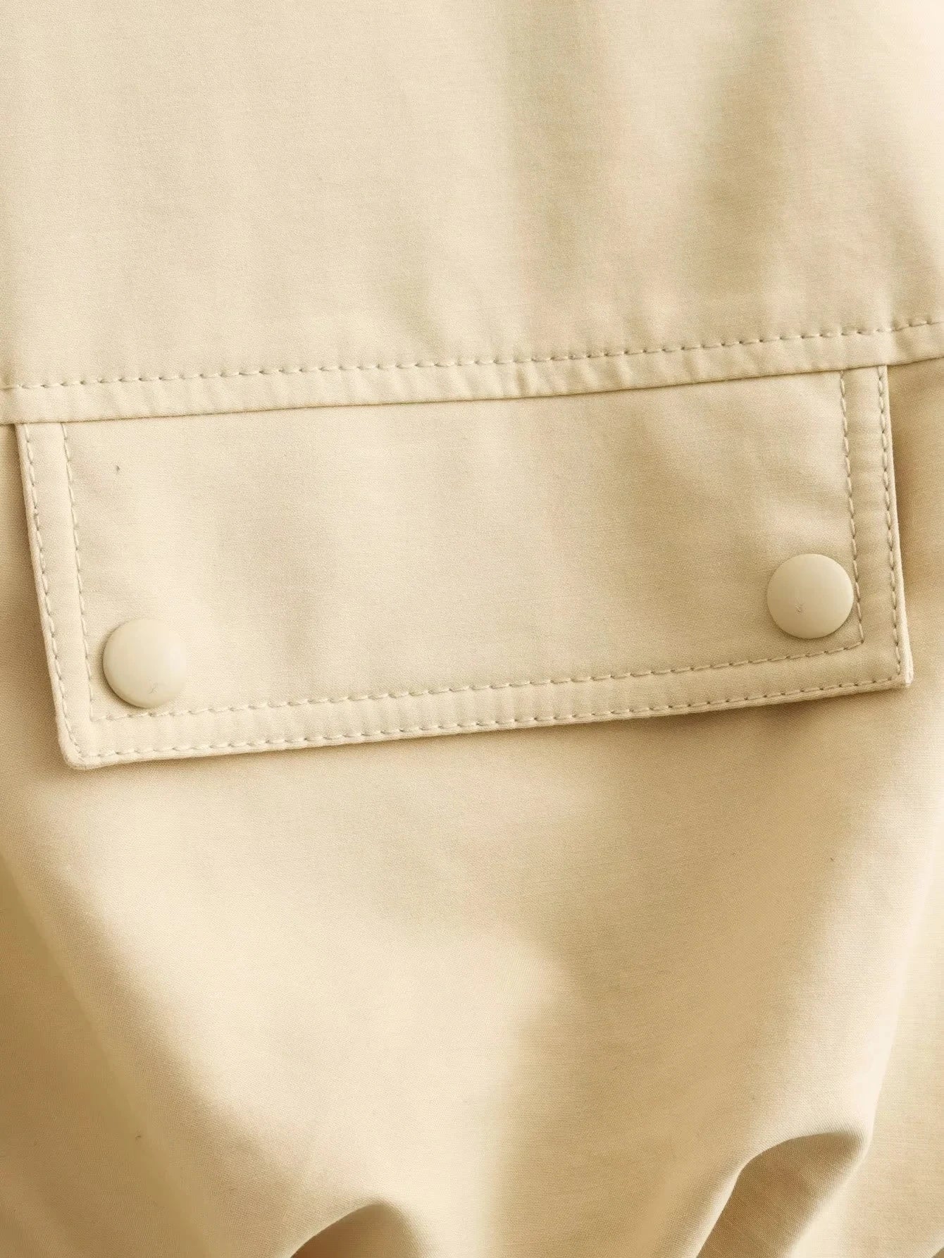 Padded Beige Waistcoat Folds Winter Sleeveless Vest Coat Turtleneck Pockets Zipper Autumn Thick Warm Parka Jacket