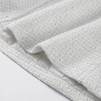 Elegant Cloak Women Loose High Neck A Line Hidden Button Coats Female 2025 Spring New Fashion Solid Soft Chic Cloaks Lady