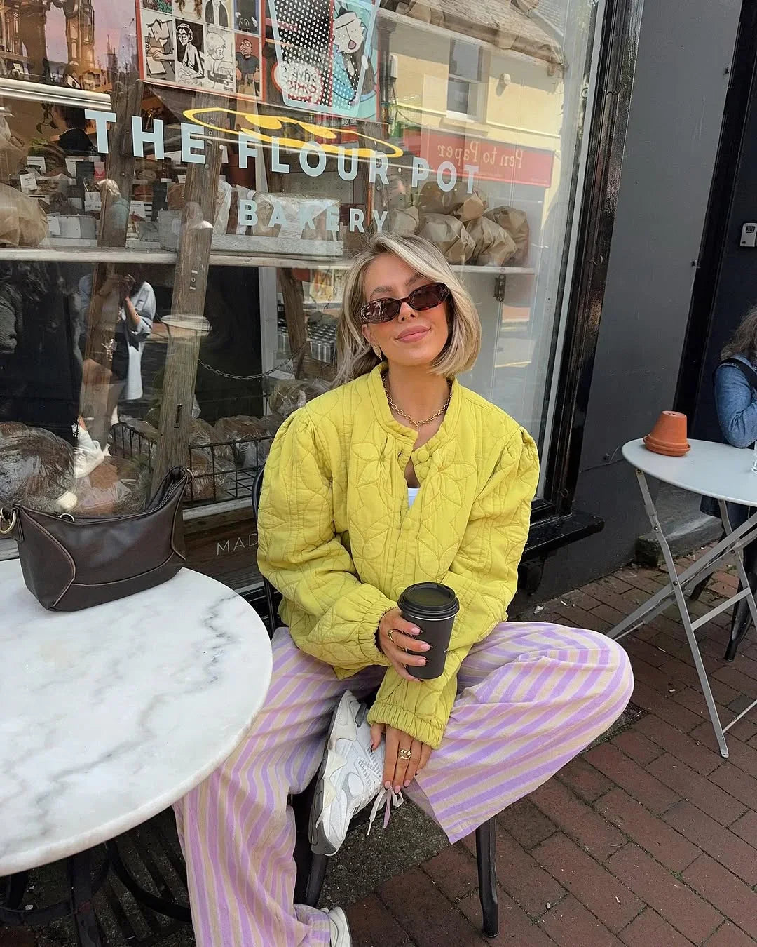 Autumn Winter Single Breasted Pocket Female Jacket Fashion Maple Leaf Women Padded Coat Chic New Lady Outerwear High Street