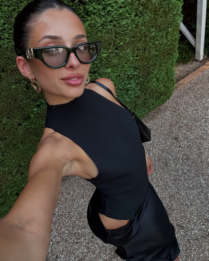 Asymmetrical Maxi Dress