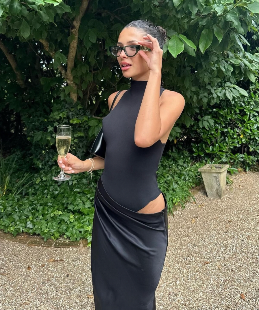 Asymmetrical Maxi Dress