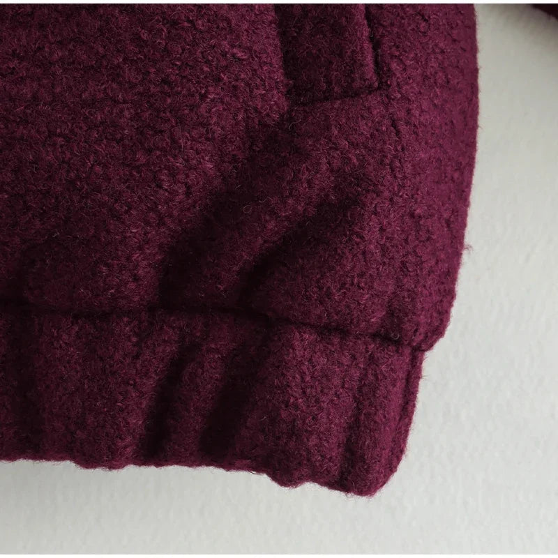 Casual Zipper Long Sleeve O-neck Coat for Women Spring New Solid Loose Female Jacket Vintage Ladies Outwear Top High Street