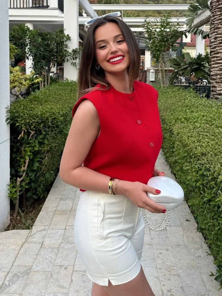 Vintage Loose Casual V Neck Long Sleeve Pullover Christmas Sweater Sweaters-L