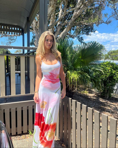 With Harper Lu Citrus Poppy Maxi