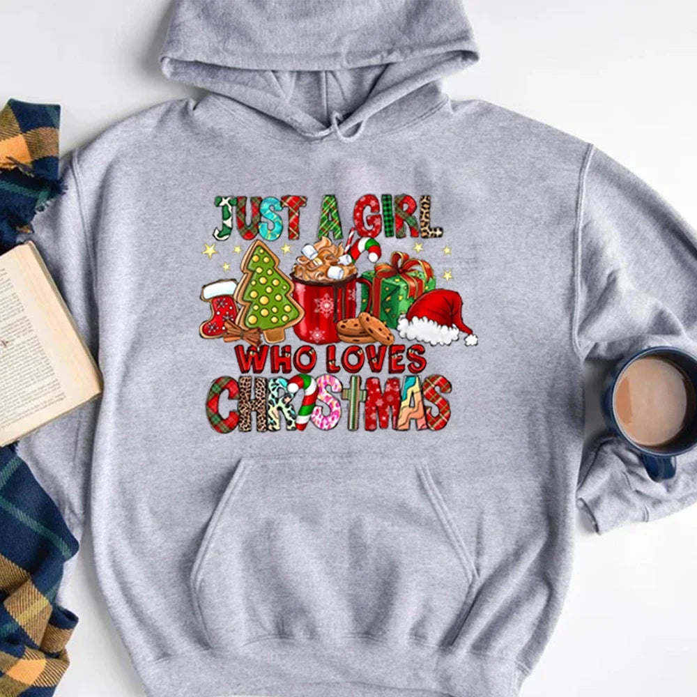 Christmas Holiday Lover Gift Hoodie Gray / S Hoodies-L