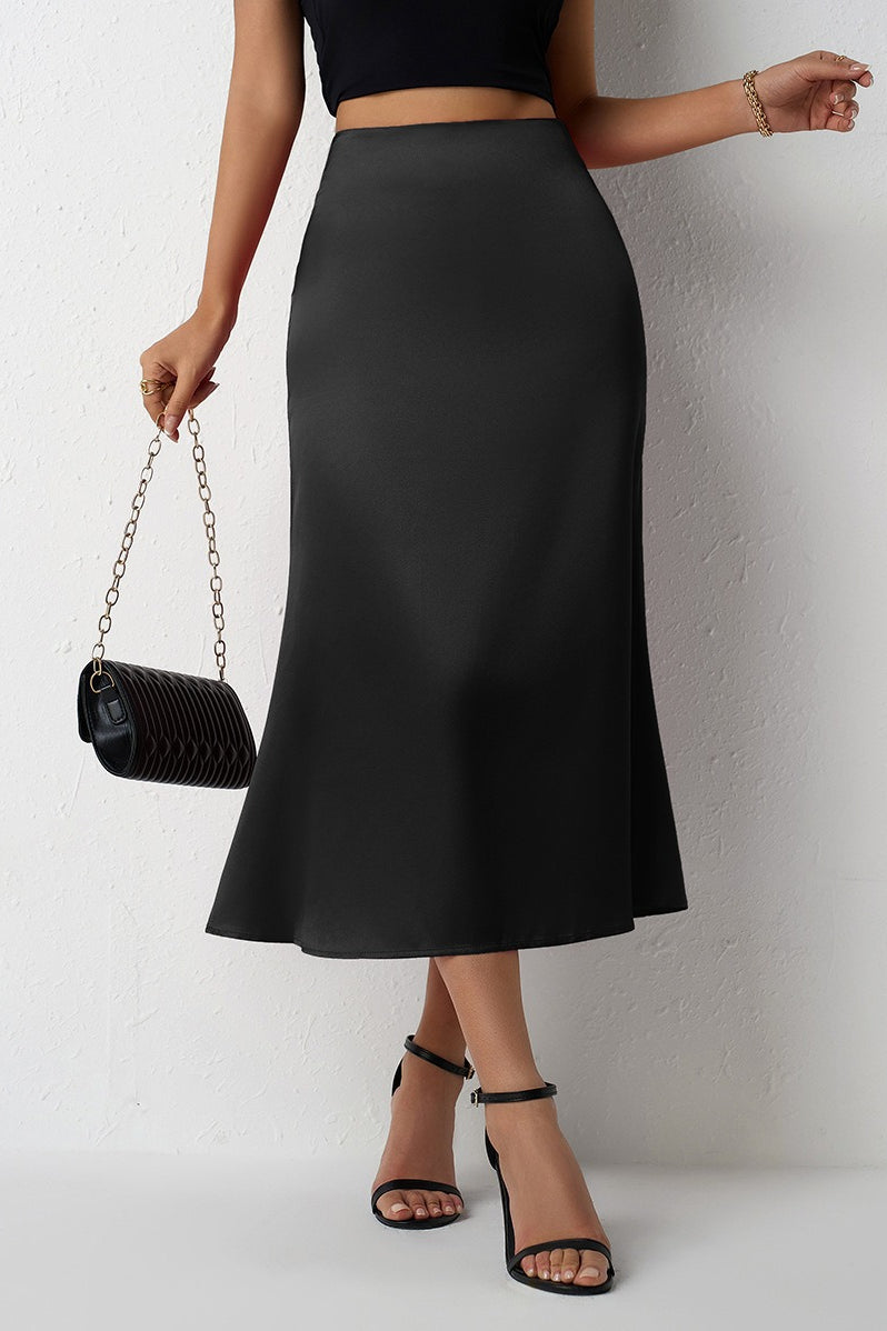 Mermaid Tail Satin Christmas Skirt