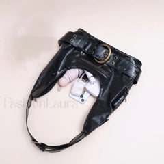 Black Y2k Vintage Trend Aesthetic Gothic Tote Bag Black