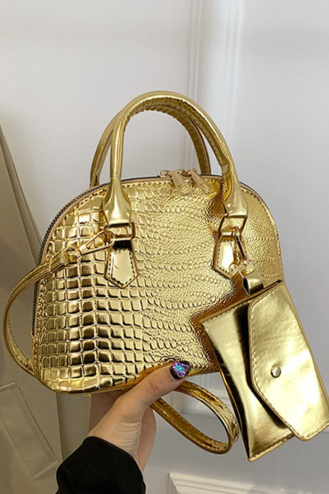 Minimalist PU Shell Small Crossbody Bag