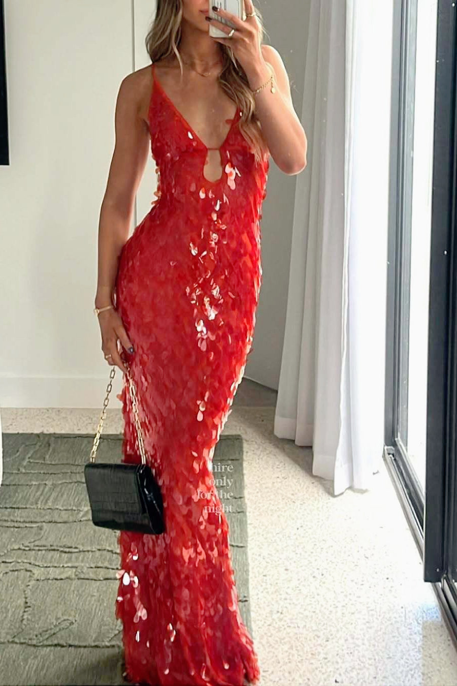 Low Cut Sleeveless Slip Dress