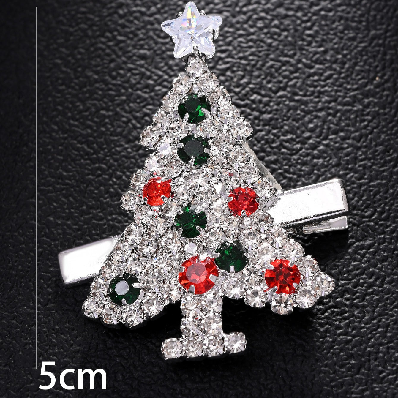 Rhinestone Reindeer Bow Festive Hair Accessory