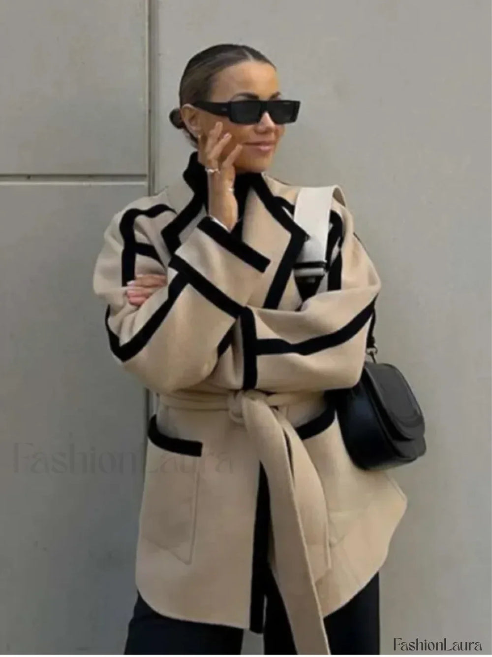 Casual Lace Up Women’s Overcoats