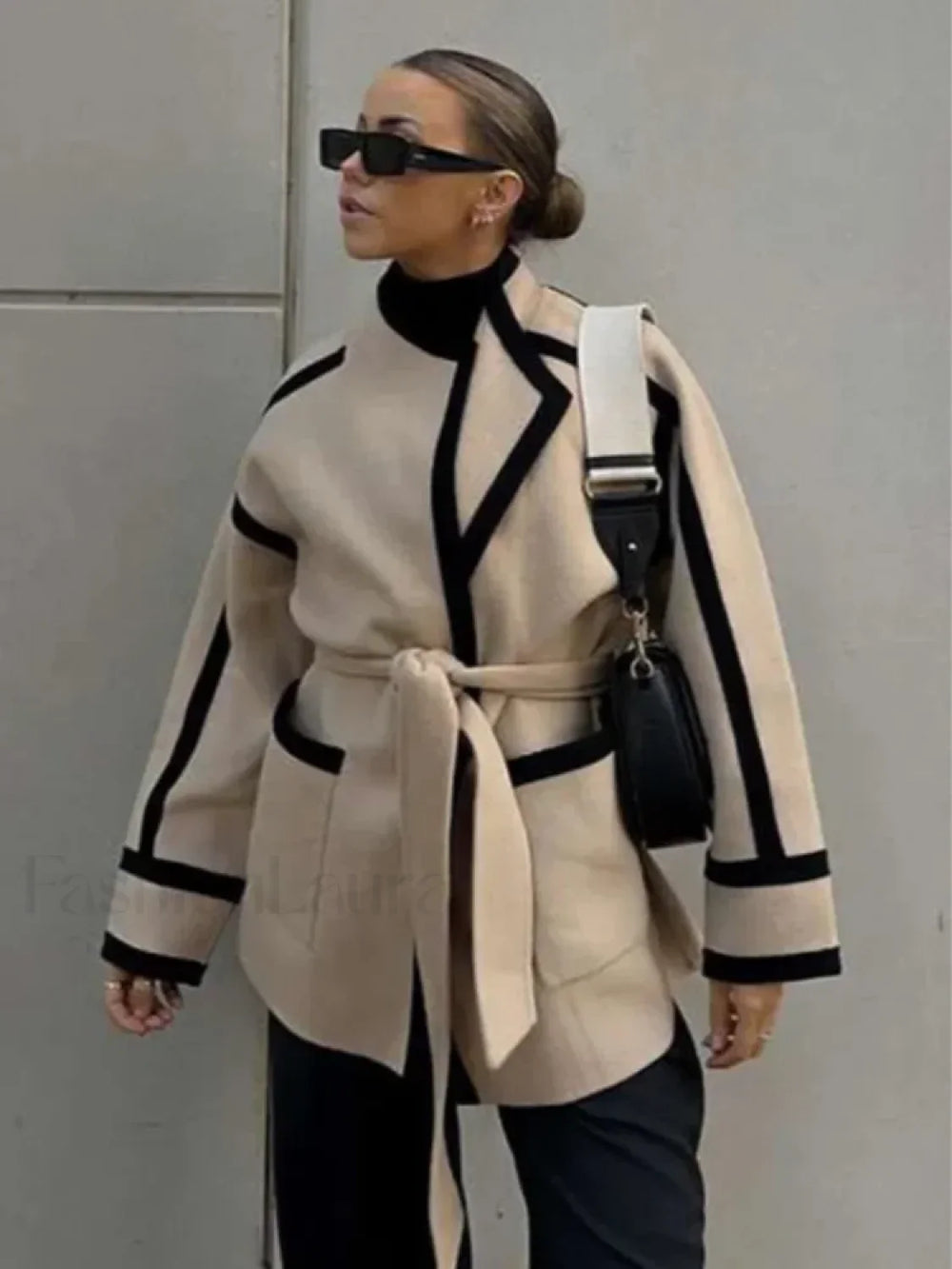 Casual Lace Up Women’s Overcoats