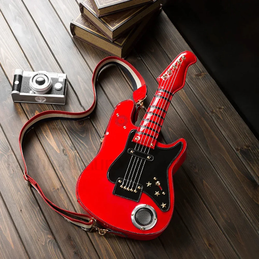 Cool Retro Violin British Style Novelty Personality Gothic Bag