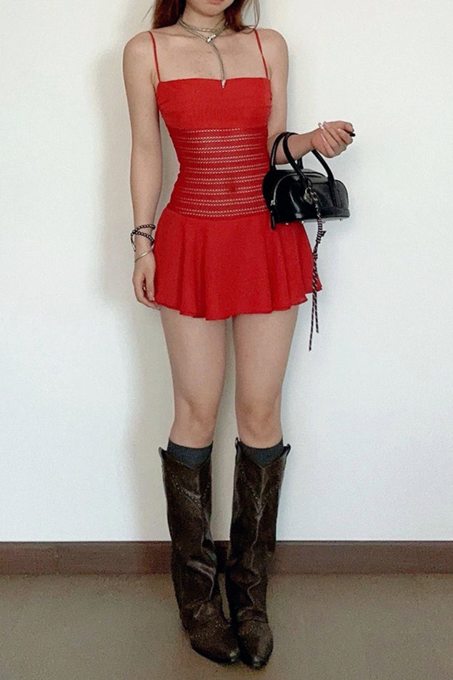 Bodycon Strappy Slip Dress