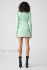 Emily Cut Stylish Out Blazer Dress