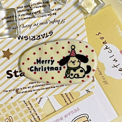 Christmas Seamless Side Hair Duck Bill Hair Accessory