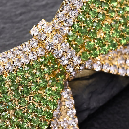 Rhinestone Reindeer Bow Festive Hair Accessory