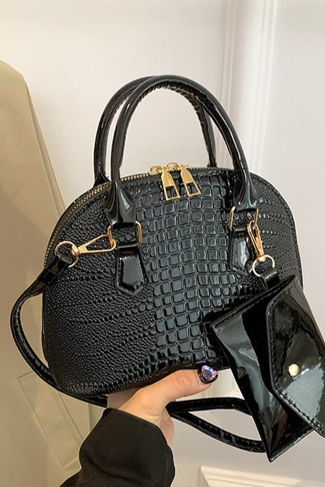 Minimalist PU Shell Small Crossbody Bag