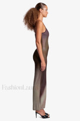 Flandria Digital Stylish Print Flower Dress