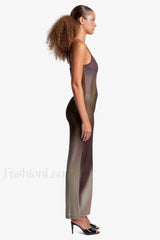 Flandria Digital Stylish Print Flower Dress
