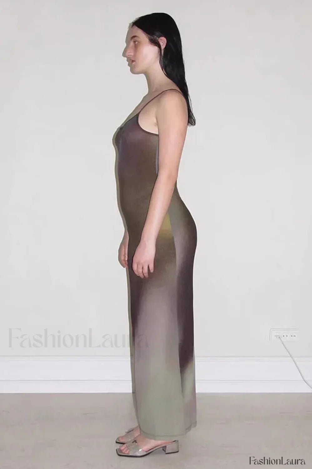 Flandria Digital Stylish Print Flower Dress