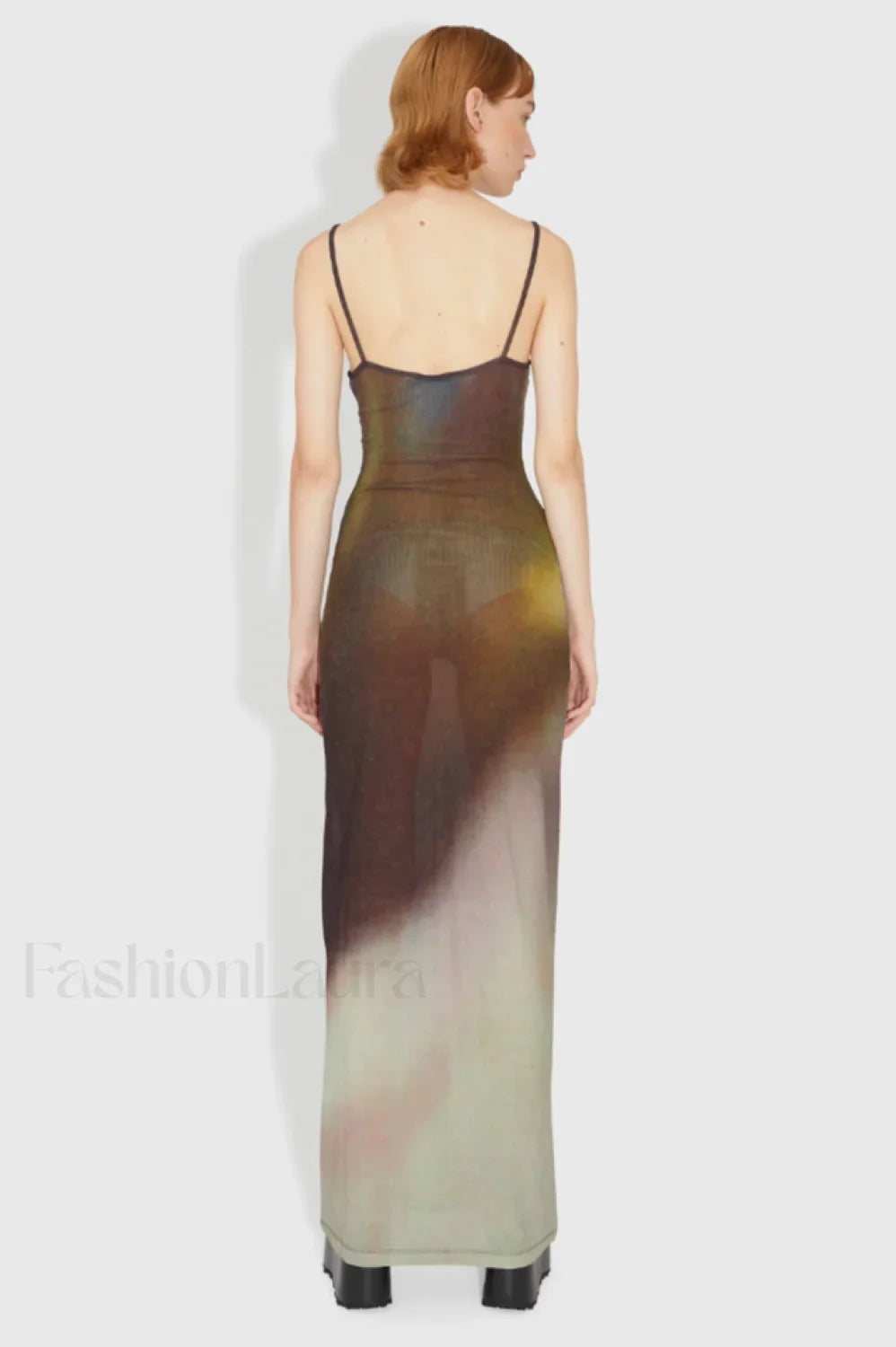 Flandria Digital Stylish Print Flower Dress