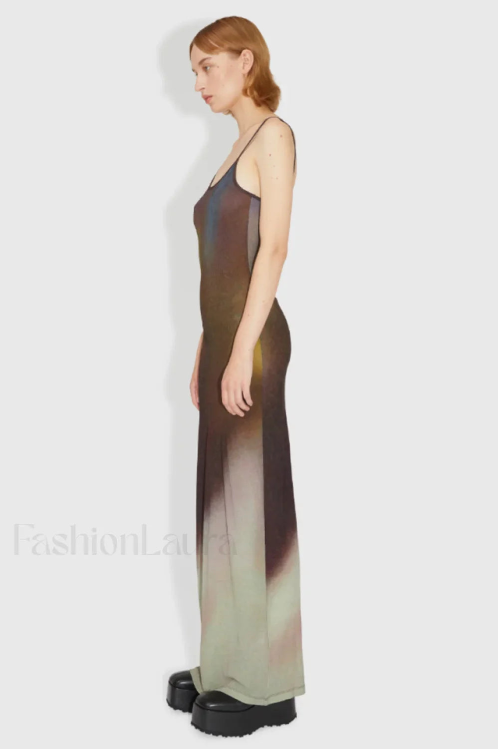 Flandria Digital Stylish Print Flower Dress
