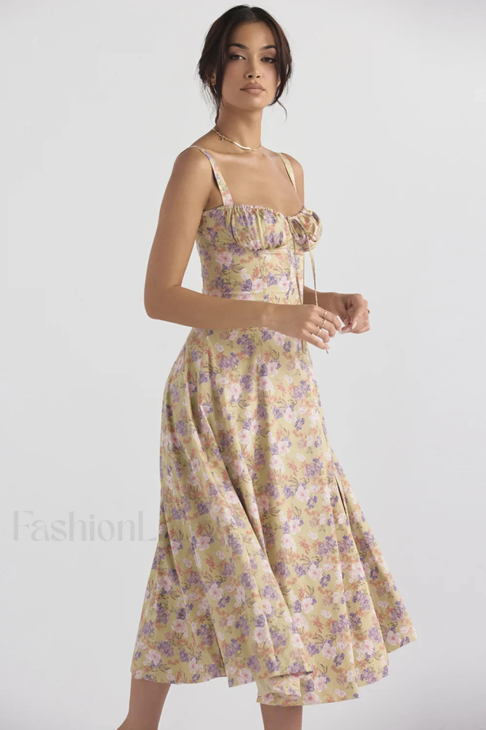 Floral Elegant Print Sundress