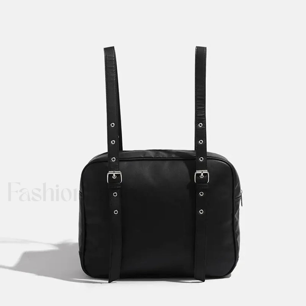Gothic Capacity Lolita Sweet Y2K Large Bag Black / 35cmX27.5CMX9.5cm
