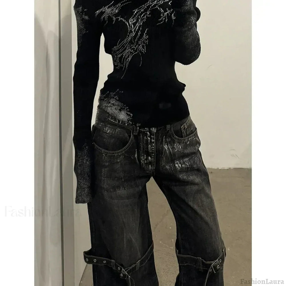 High Waist Hip Hop Halloween Pants