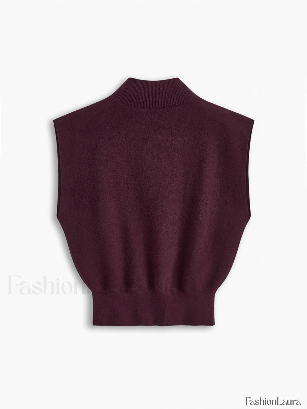Leisurely Solid Pullover Sweater Vest Sweater Vests