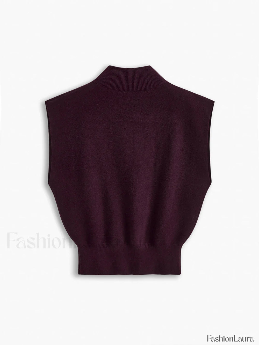 Leisurely Solid Pullover Sweater Vest Sweater Vests