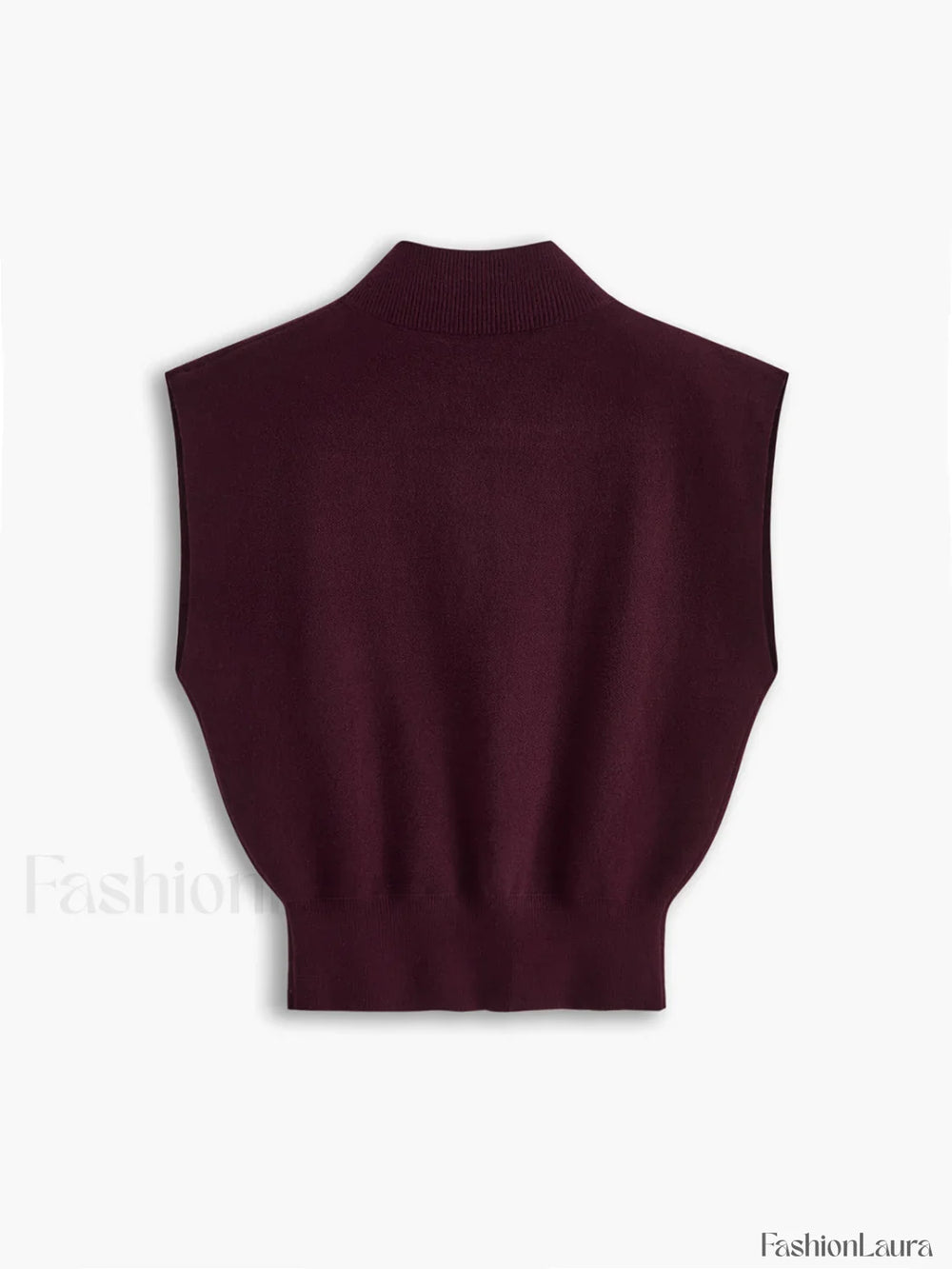 Leisurely Solid Pullover Sweater Vest Sweater Vests