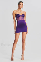 Ludlow Elegant Mini Dress