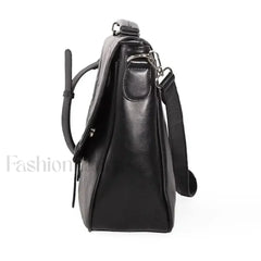 Luxury Shoulder Fashion High Black Leather Crossbody Quality Cute Mini Cat Women鈥檚 Bag Black / 30x10x25 cm