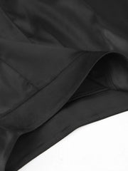 Oversized Satin Wide Leg Dress Pants Pants