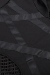 Slim Fit Star Mesh Hoodie