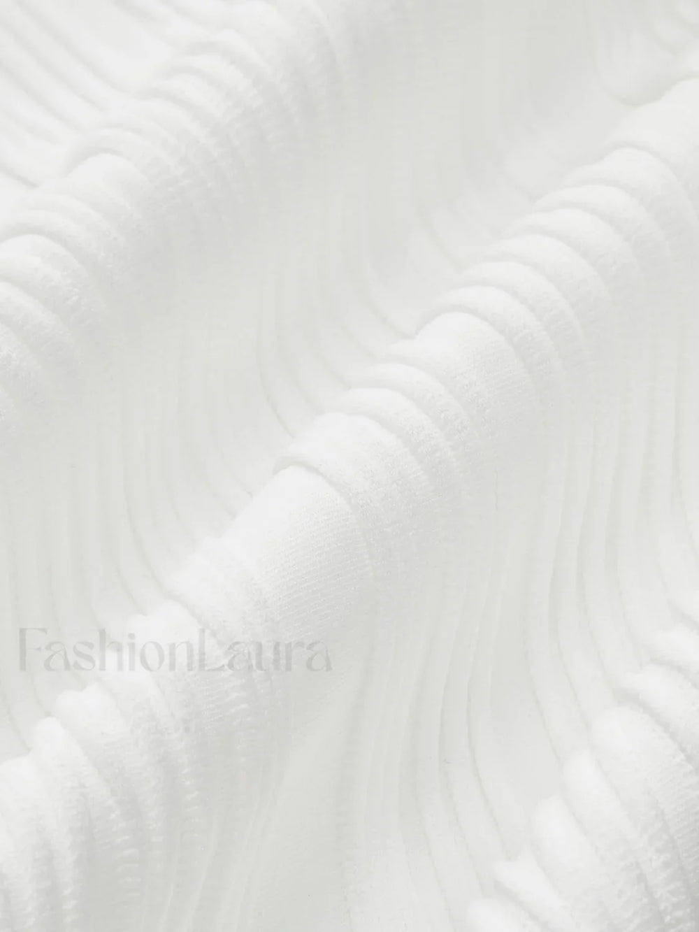 Solid Wavy Textured Tank Top Tank Tops & Camis