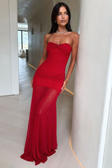 Fede Mesh Maxi Dress