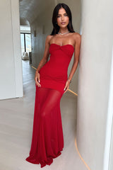 Fede Mesh Maxi Dress