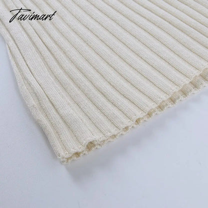 Tavimart Sweater Cardigan Women Autumn Winter Sweater Coat Knitted Cardigan Jacket Casual Beige Long Sleeve Outwear Party