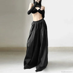 Vintage Gothic Emo Alt Women Techwear Baggy Pants