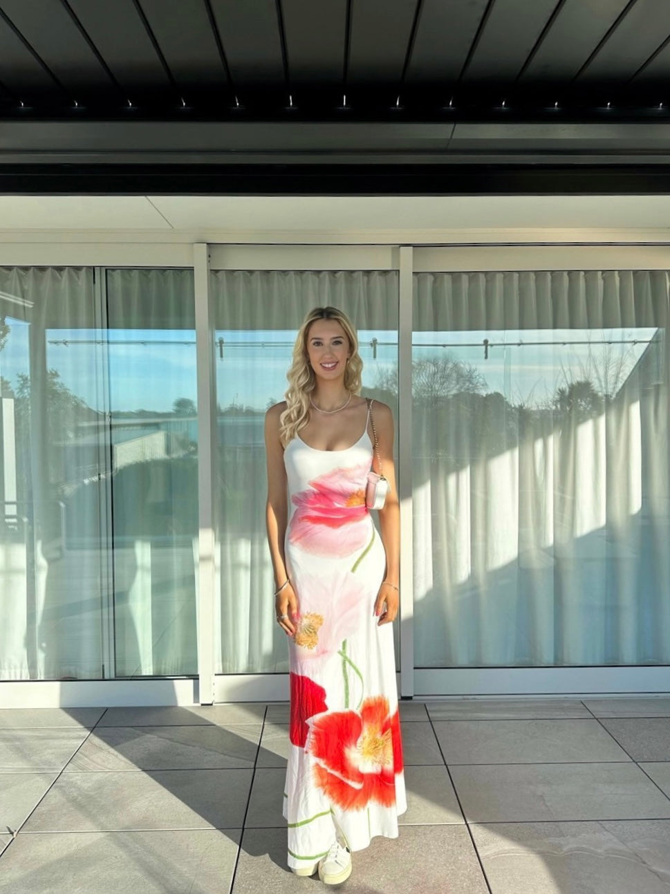 With Harper Lu Citrus Poppy Maxi