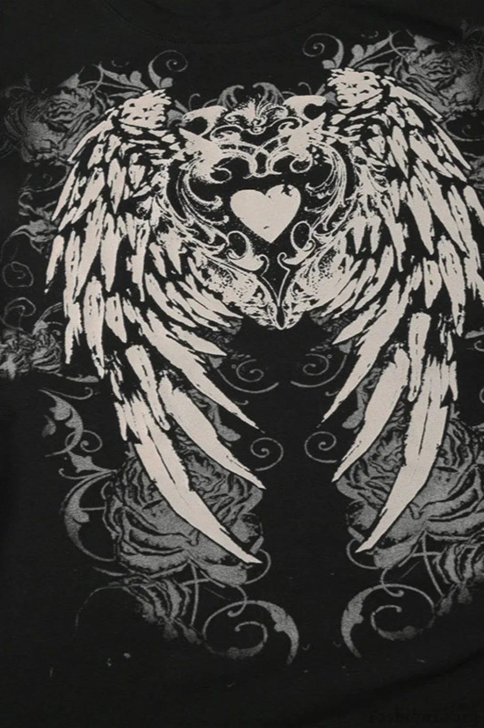 Y2K Wing Graphic Slim Fit T-Shirt