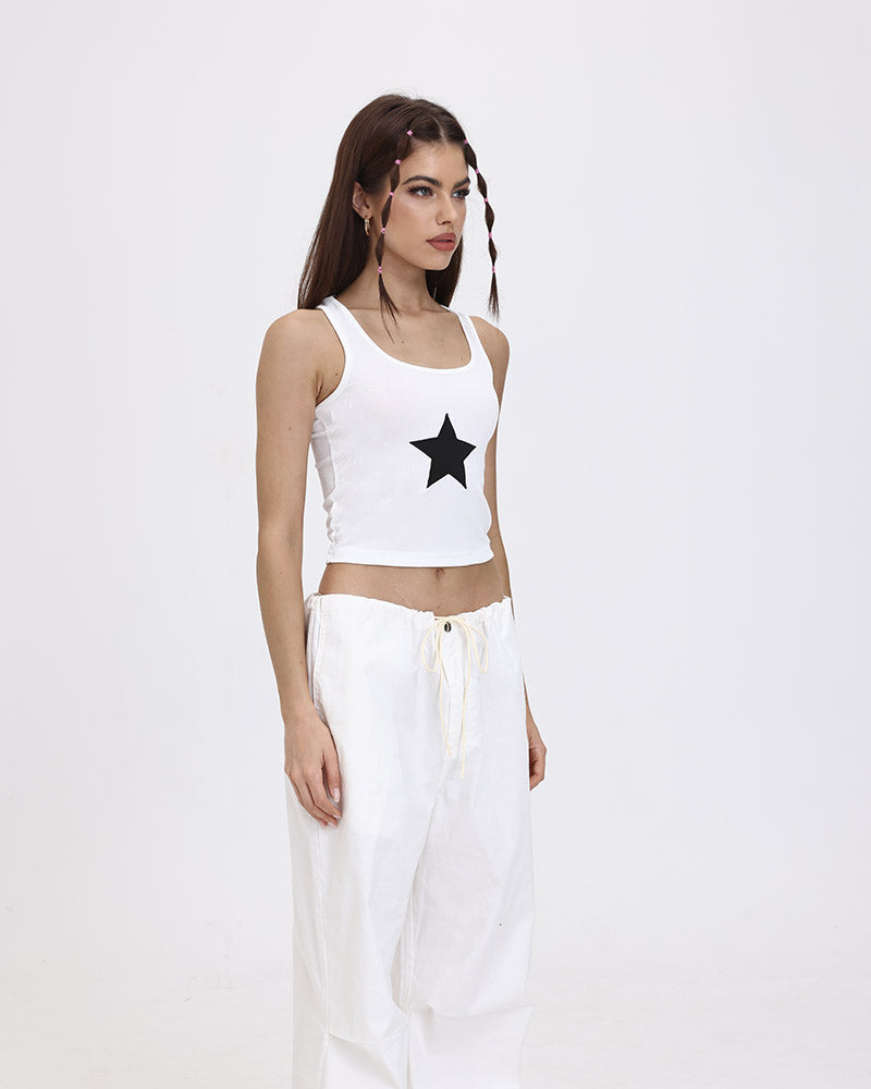 Star Cropped Tank