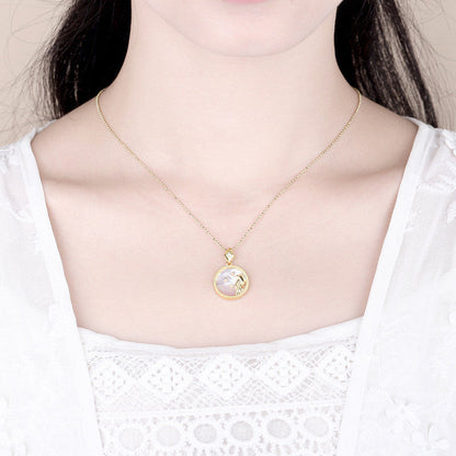 Fashion Solid Zodiac Necklace