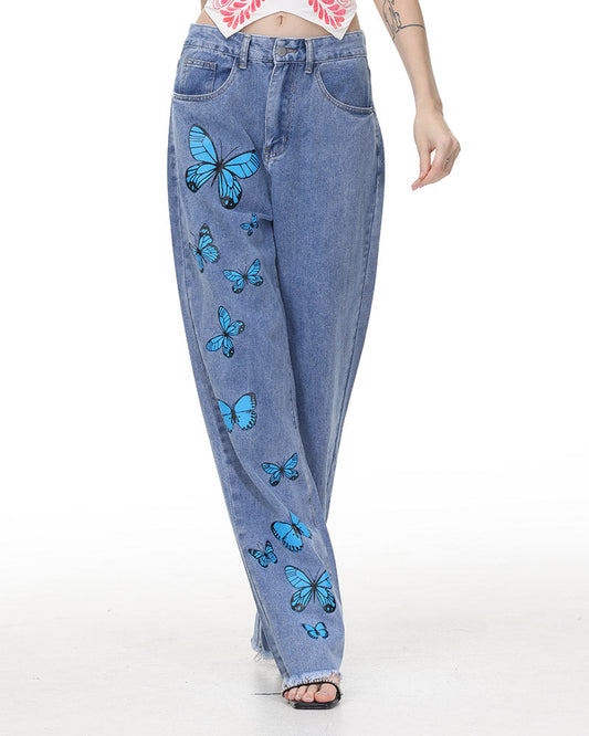 Butterfly Flight Flare Jeans