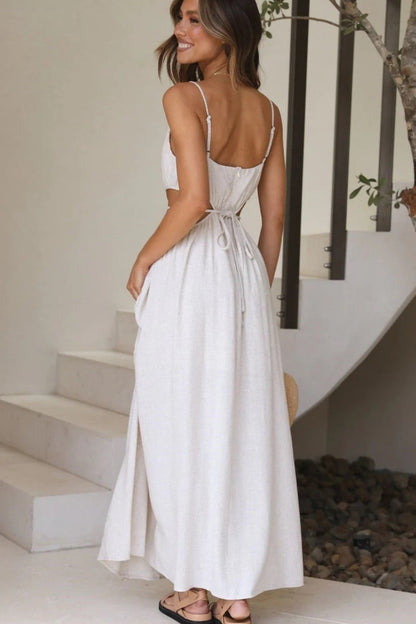 Ashley Spaghetti Maxi Dress